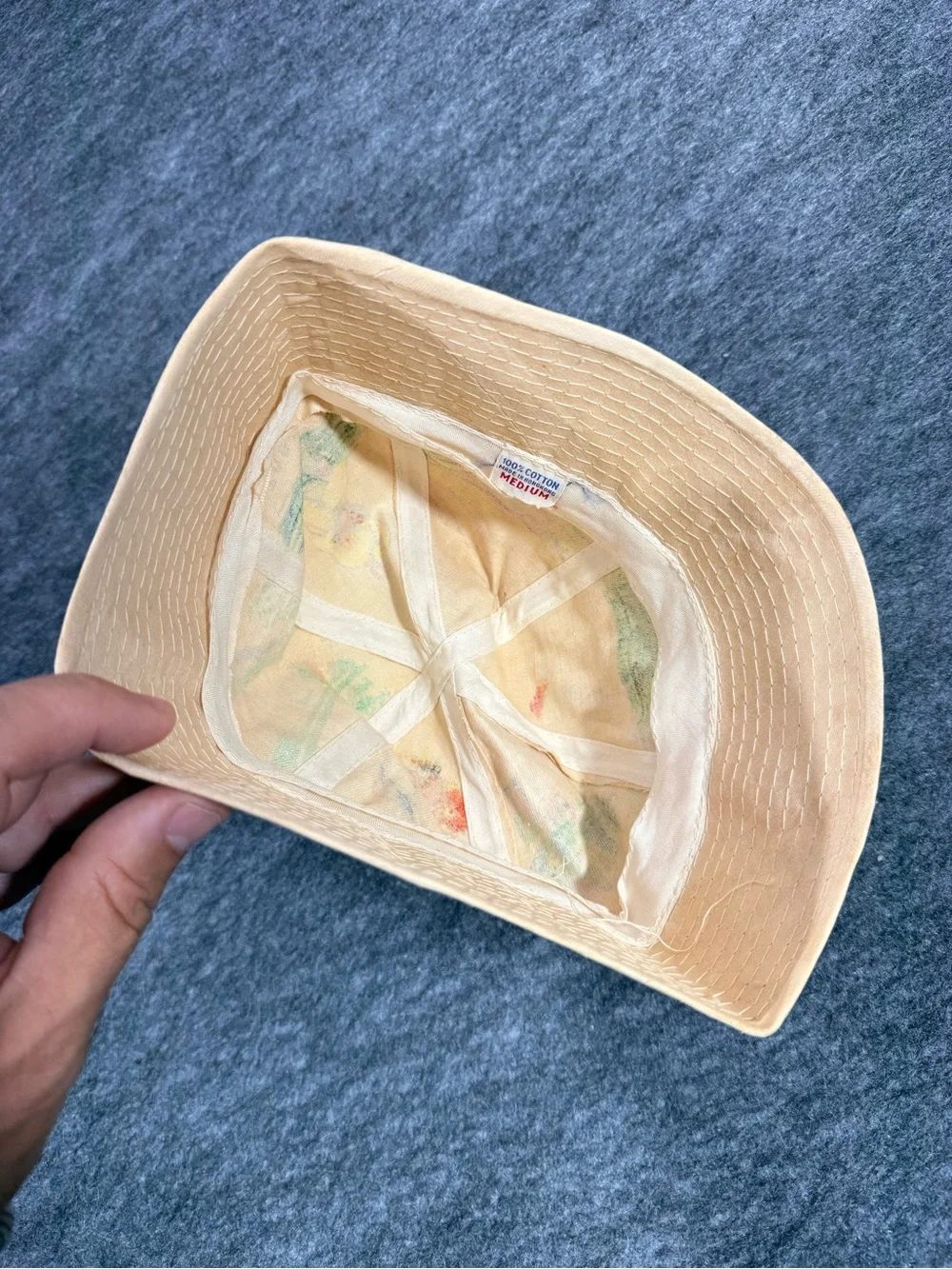 Vintage Astroworld Houston Texas Bucket Hat Astrodome Theme Park 80s 90s Mcfey